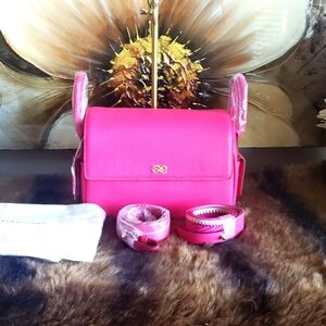 HOUSE OF LITTLE BUNNY UNUSE 24 cm GENUINE LEATHER .